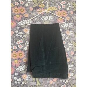 Ava & Viv Women's Dark Green Corduroy Pants Size 18W